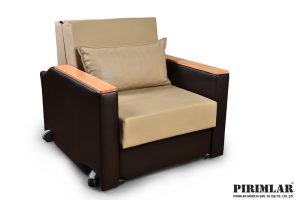 Bahadır Ahşap Kollu Refakatçi Koltuğu